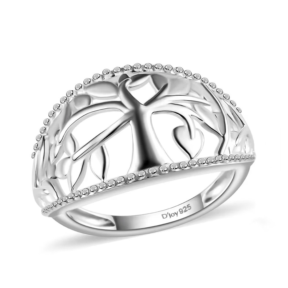 🗽New/Sterling Silver Tree of Life Ring (3 Grams )
